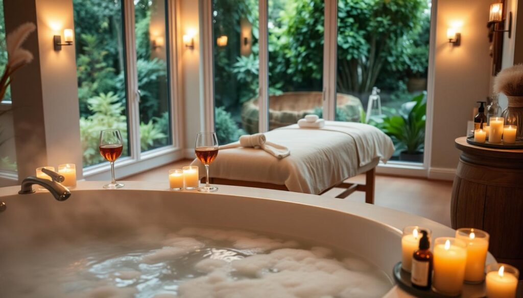 at-home spa experience