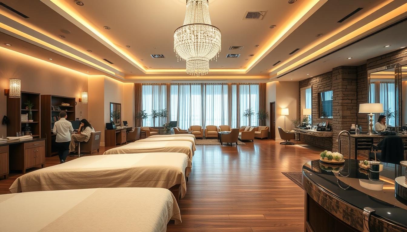 beauty and spa salon