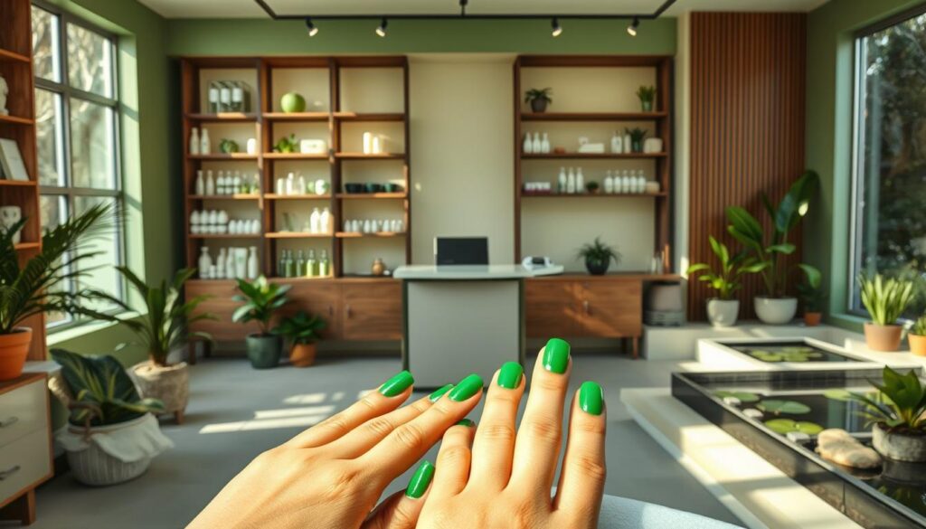 green beauty nails and spa services