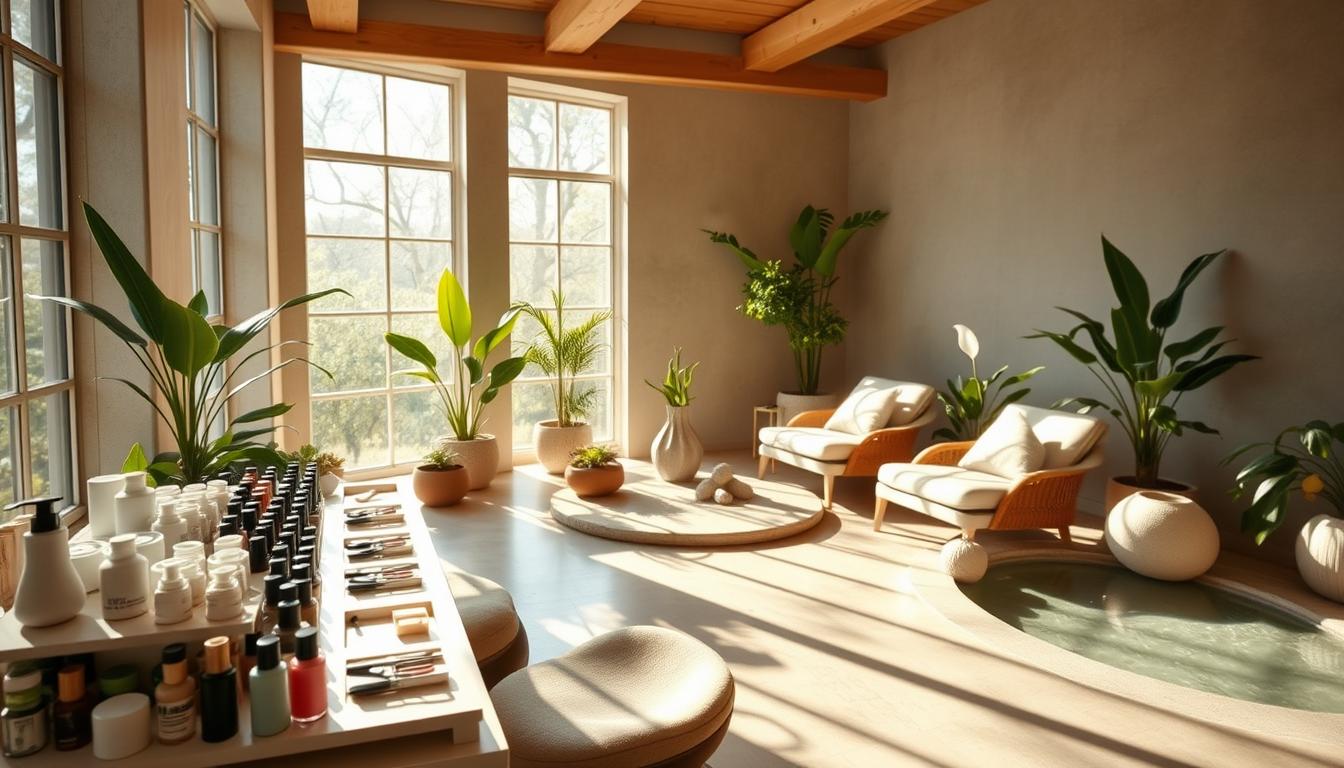 green beauty nails and spa