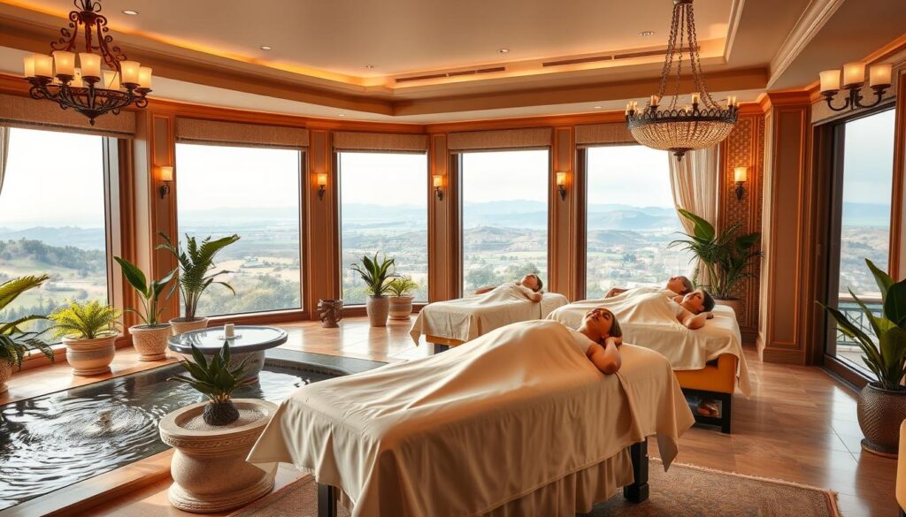 luxury spa experience