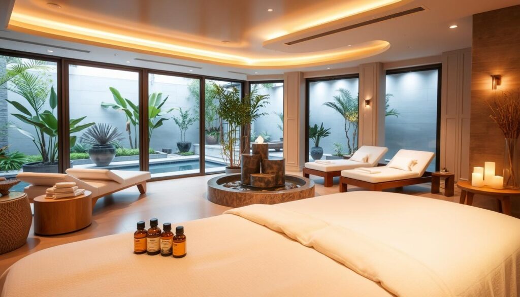 luxury spa services