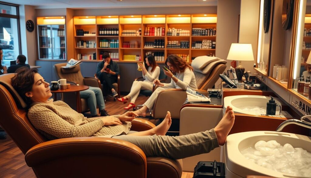nail salon experience
