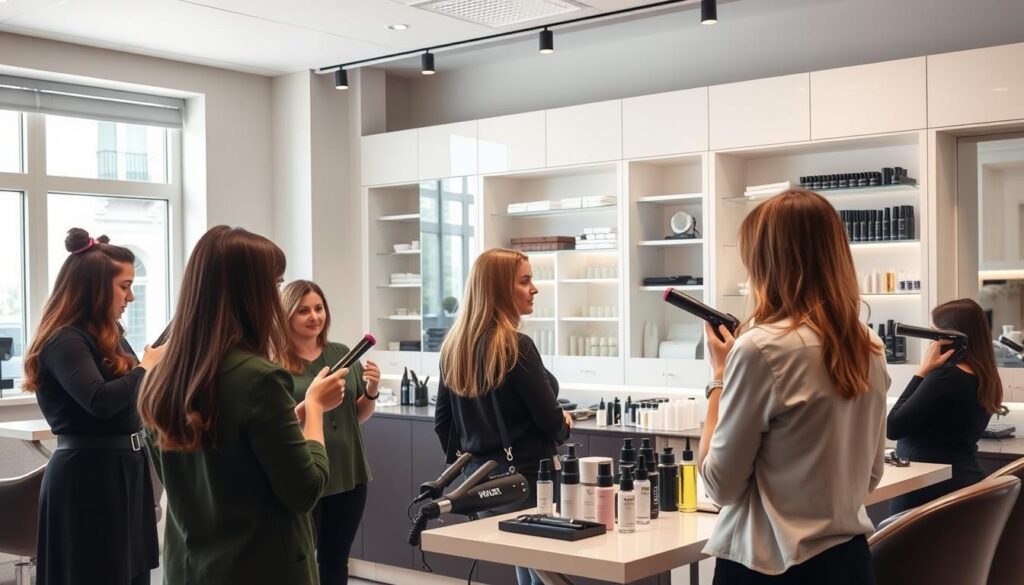 professional beauty salon equipment training